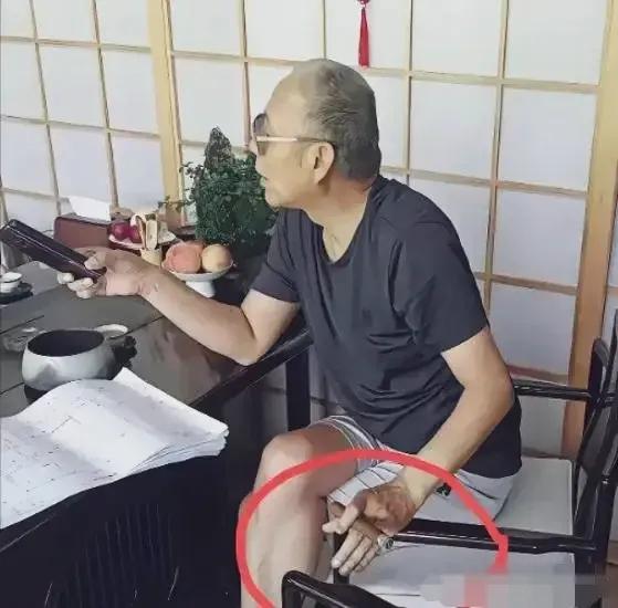 陈道明现在活成了真正的老爷子，曾经的师奶杀手，风光不再，容颜看上去是断崖式衰老，