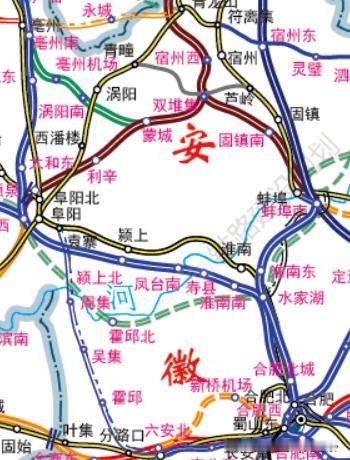 皖北百万大县意难平！高铁从家门口擦肩而过到底怪谁？淮宿蚌高铁快要通车，皖北不少