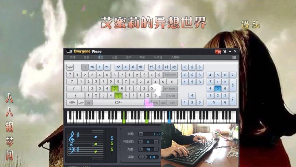 天使的歌声钢琴曲曲谱