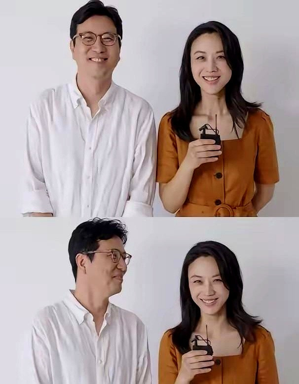 青龙奖红毯上，金泰勇走在汤唯半步之外，全程小心翼翼拢裙摆、引路，眼神藏都藏不住的骄傲，像个中了大奖的