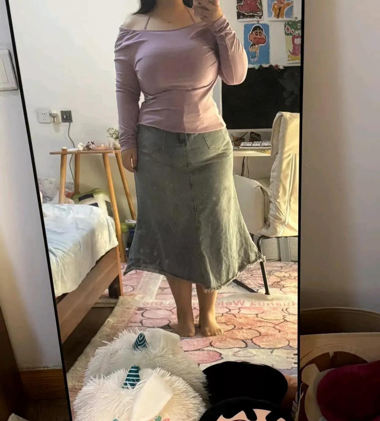 堂姐今年已经35岁，依然单身一枚！她最嫌弃的还是自己的身材！从小到大她都是属于那