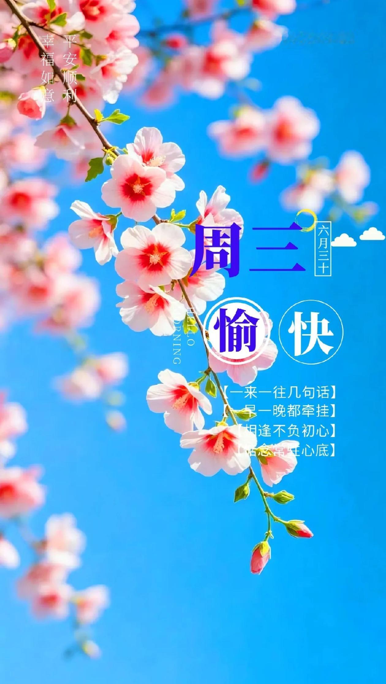 秋晨寄语，晨开万里浅秋意，心纳人间万般甜。2026./08.12.[