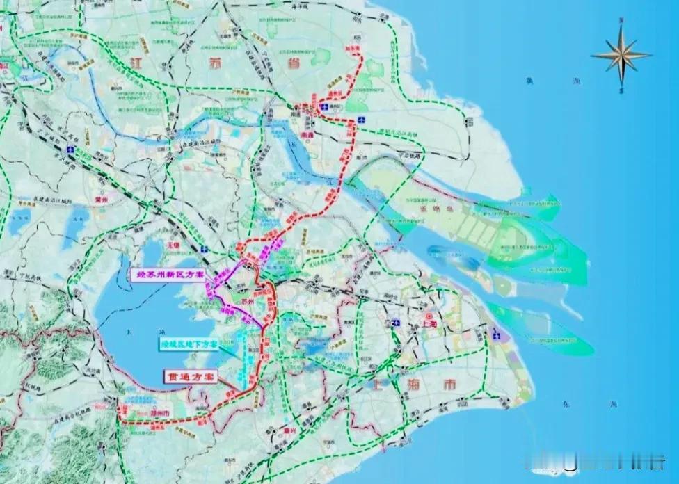 长三角又一条跨省城际铁路通道来了!近日，苏州市交通运输局发布了