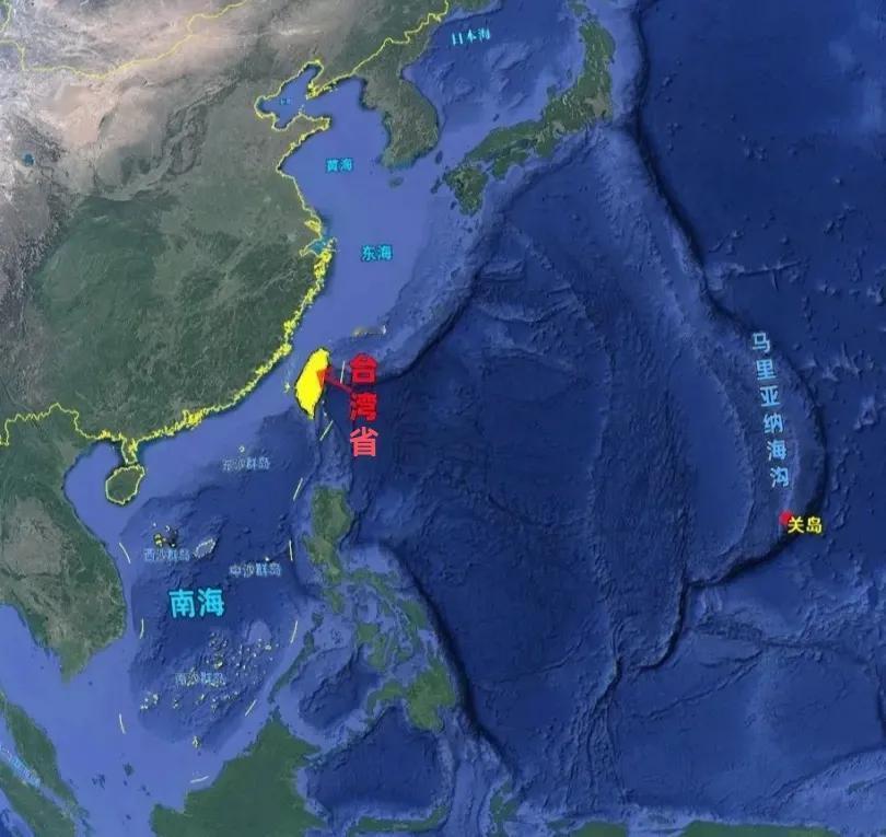 一图看懂台湾对中国海军的重要性！今天就只说说台湾岛对中国海军的重要性，可以看到