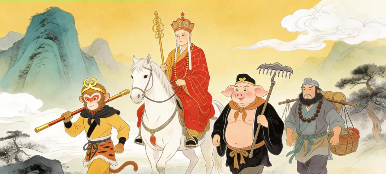 取经团队散伙的真相，今天必须戳穿唐僧师徒修成正果那天，灵山上下喜气洋洋。可明