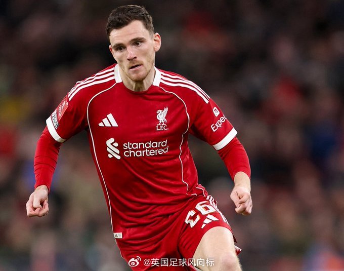 【罗伯逊合同到期离队？】利物浦左后卫安迪-罗伯逊，在接受BBC采访时表示：“我身