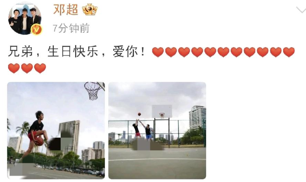 邓超喊儿子“兄弟”，孙俪回一句“我的男孩”，这家庭氛围真不装。儿子快跟爹一样高