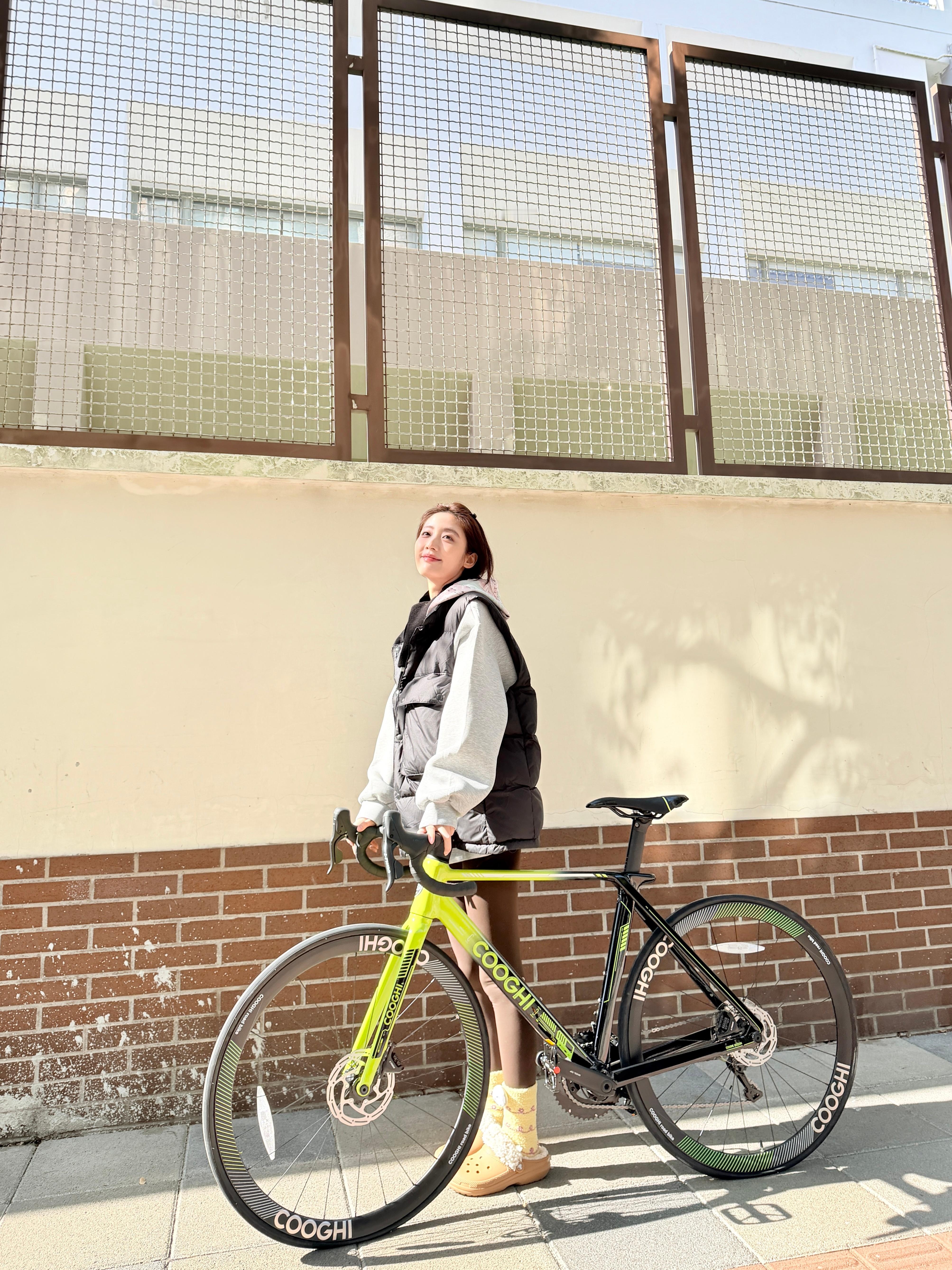 戚砚笛🚴🏻♀️冬日骑行碎片