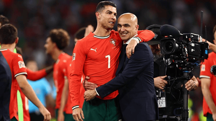 马丁内斯: C罗能进国家队不是过往成就, 他仍有很高战术地位