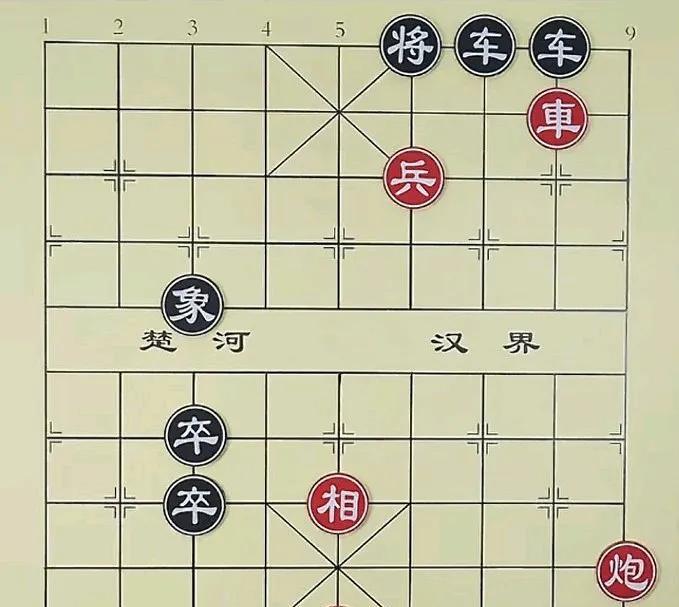 太巧妙的一盘棋，来算算用了多少招？丝线牵牛，飞龙在天，老帅助攻，御前侍卫，看来象