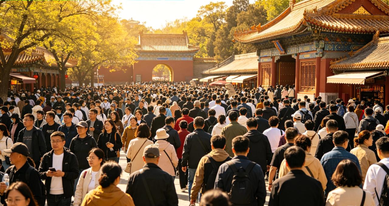 都说大家变穷了，可旅游还是人满为患。这话听起来矛盾，数据却给了一个更复杂的答