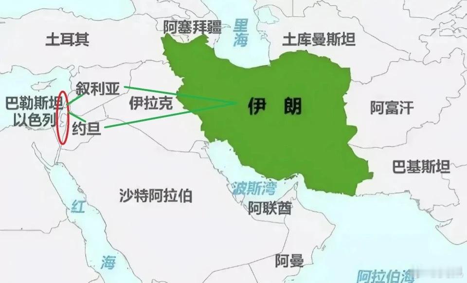 如果今晚真的投下核武器……以色列面积不到半个北京，还这么狭长，要是扔下来，周边国
