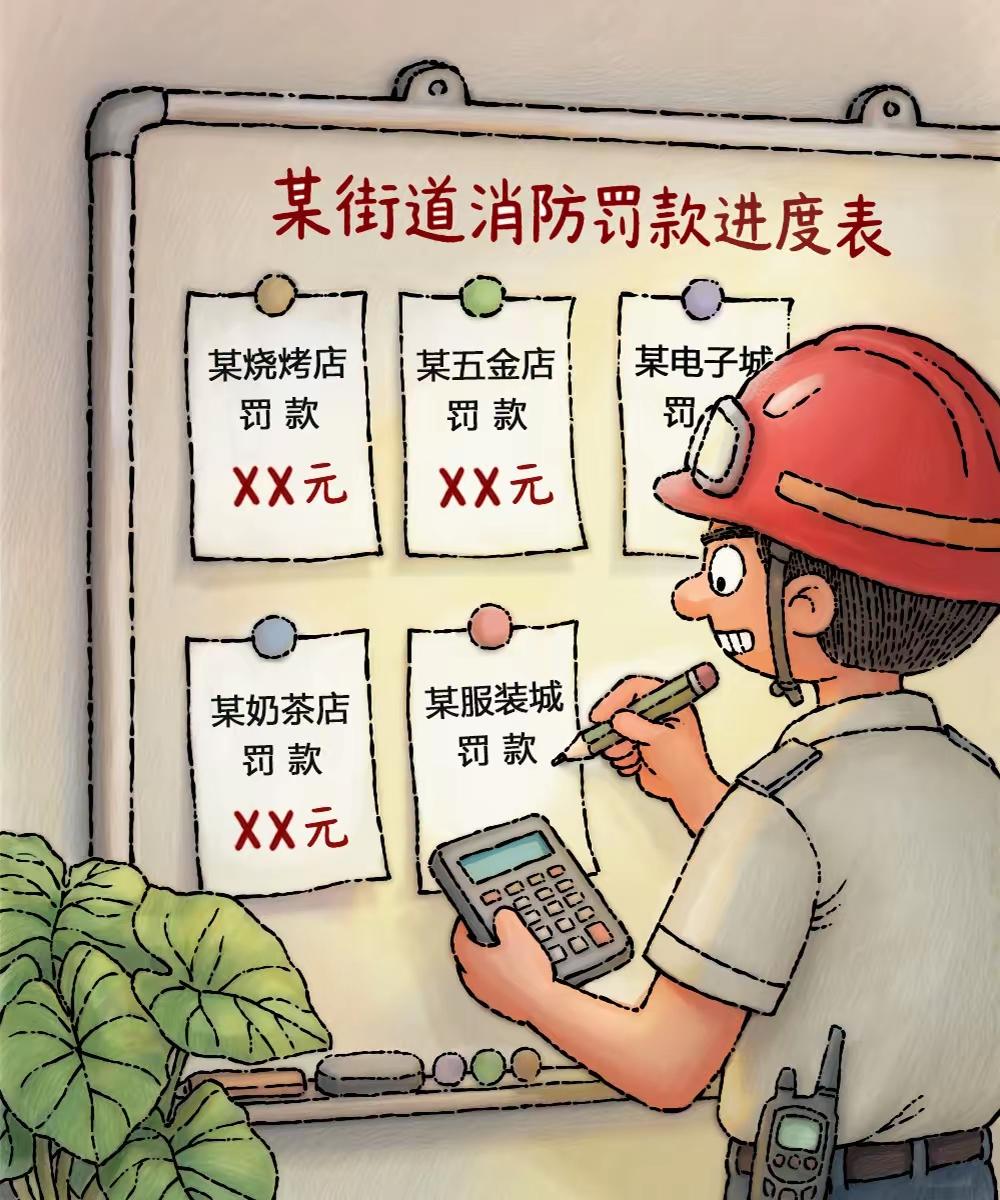 消防这样做严重破坏当地营商环境！失望。看到了头条新闻，河南省某县消防队微信工
