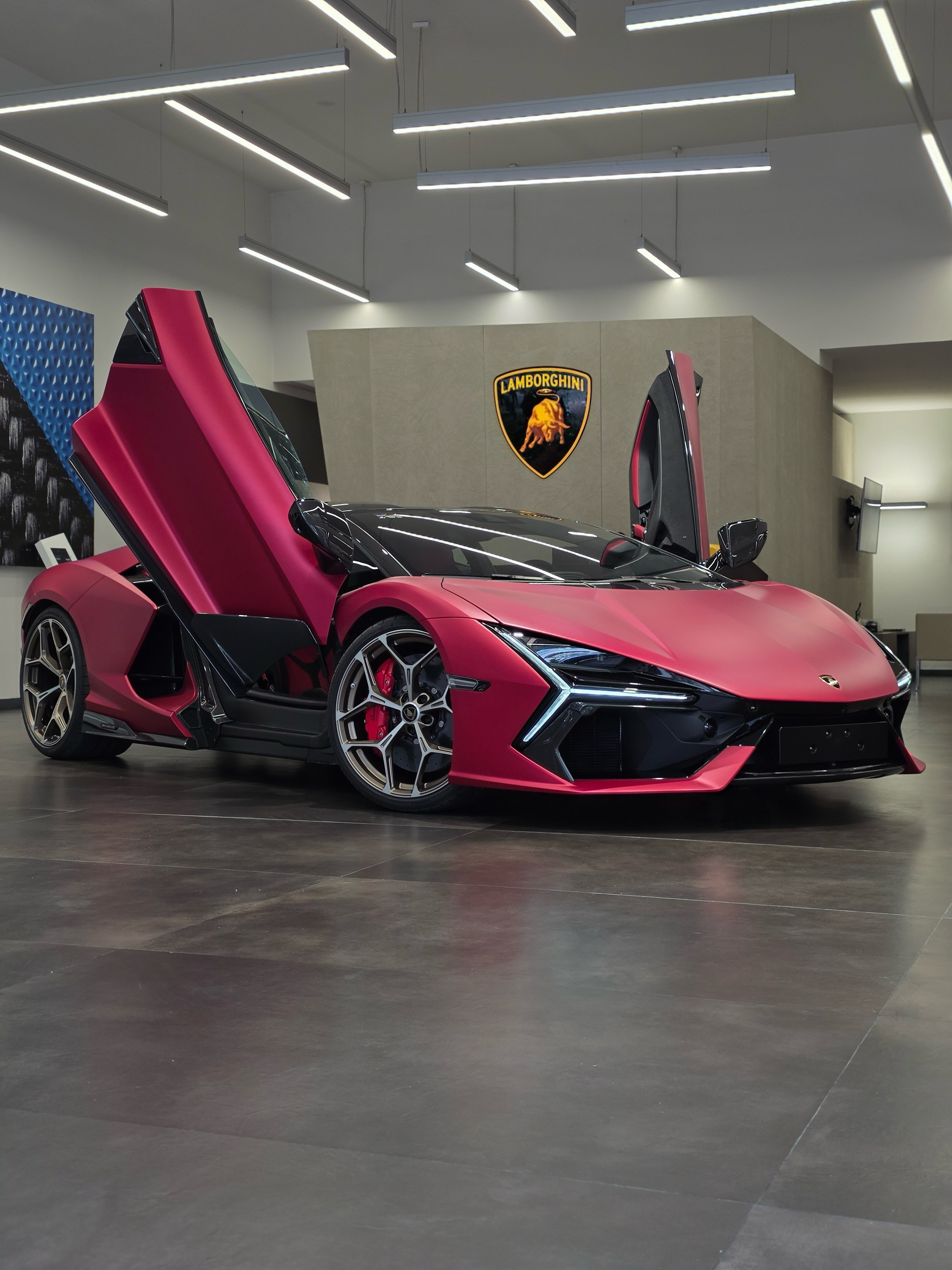 LamborghiniRevuelto油漆：RossoPyra