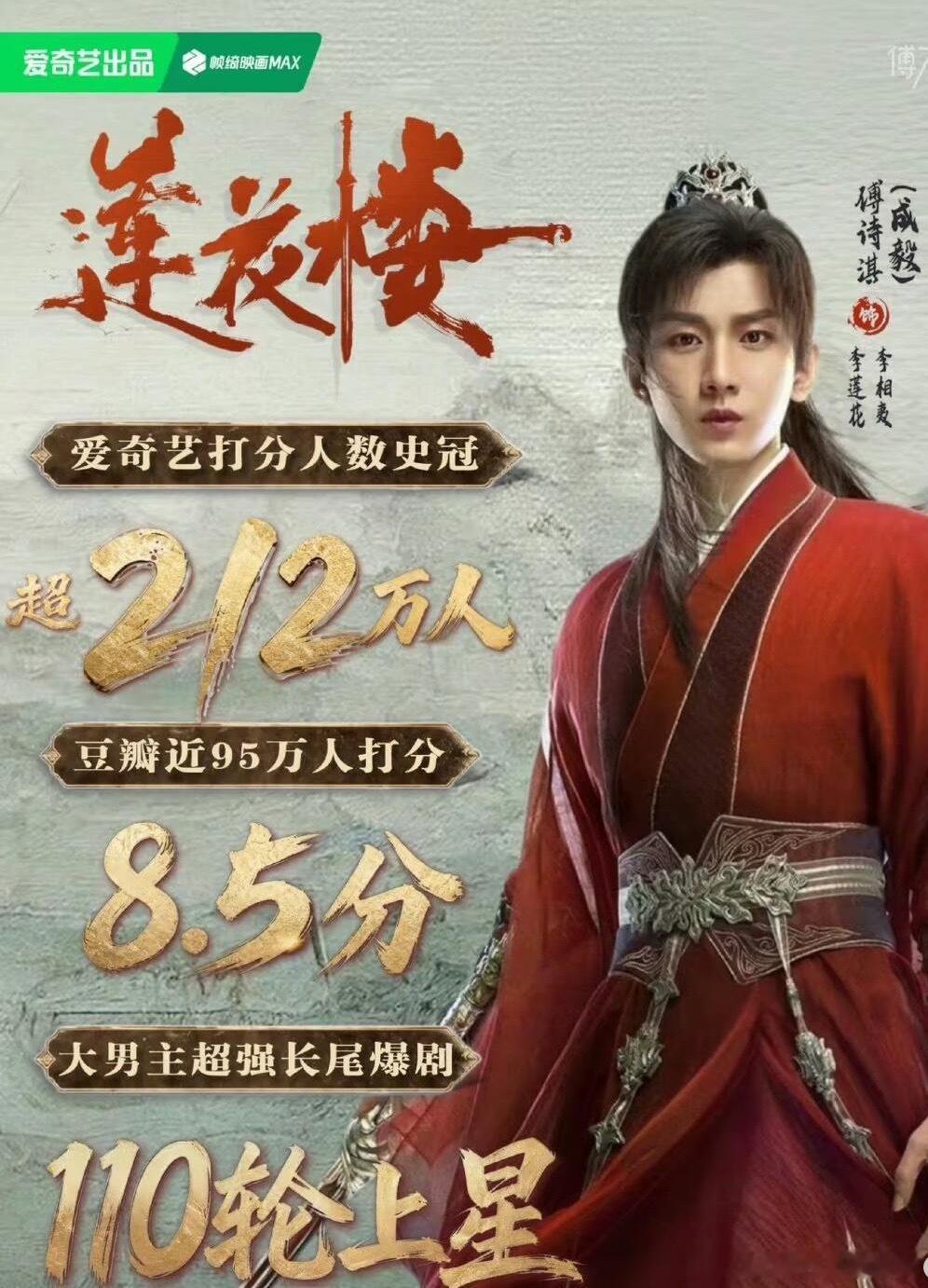 26年第一季度《莲花楼》还给欢瑞赚了2.45亿​​​
