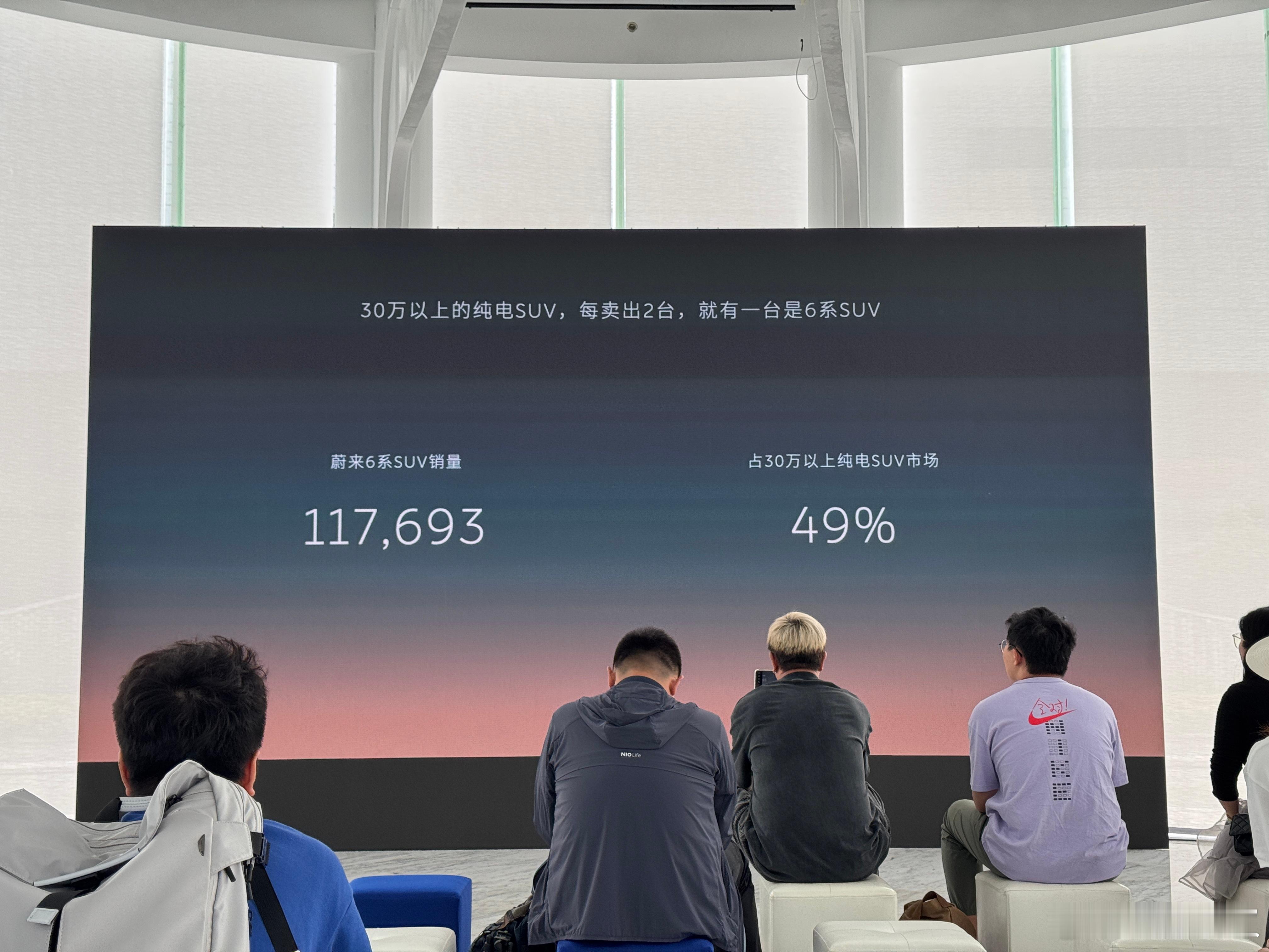 定语到位了，蔚来6系占一半～[并不简单]​​​