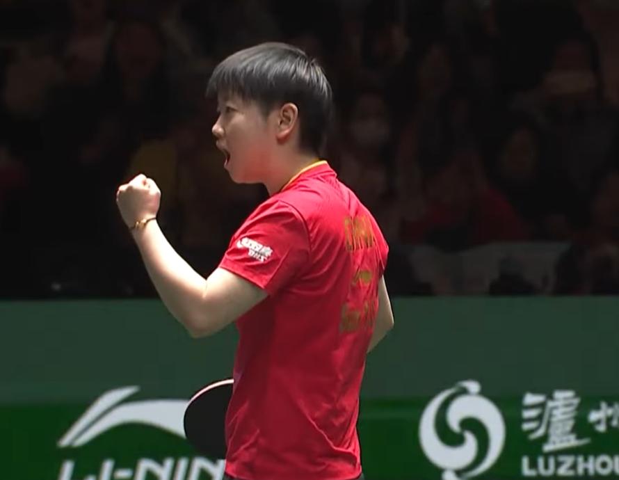 我说孙颖莎平时状态不对，失误多，你们还不信！今天打日本队，这才是莎莎真正的战