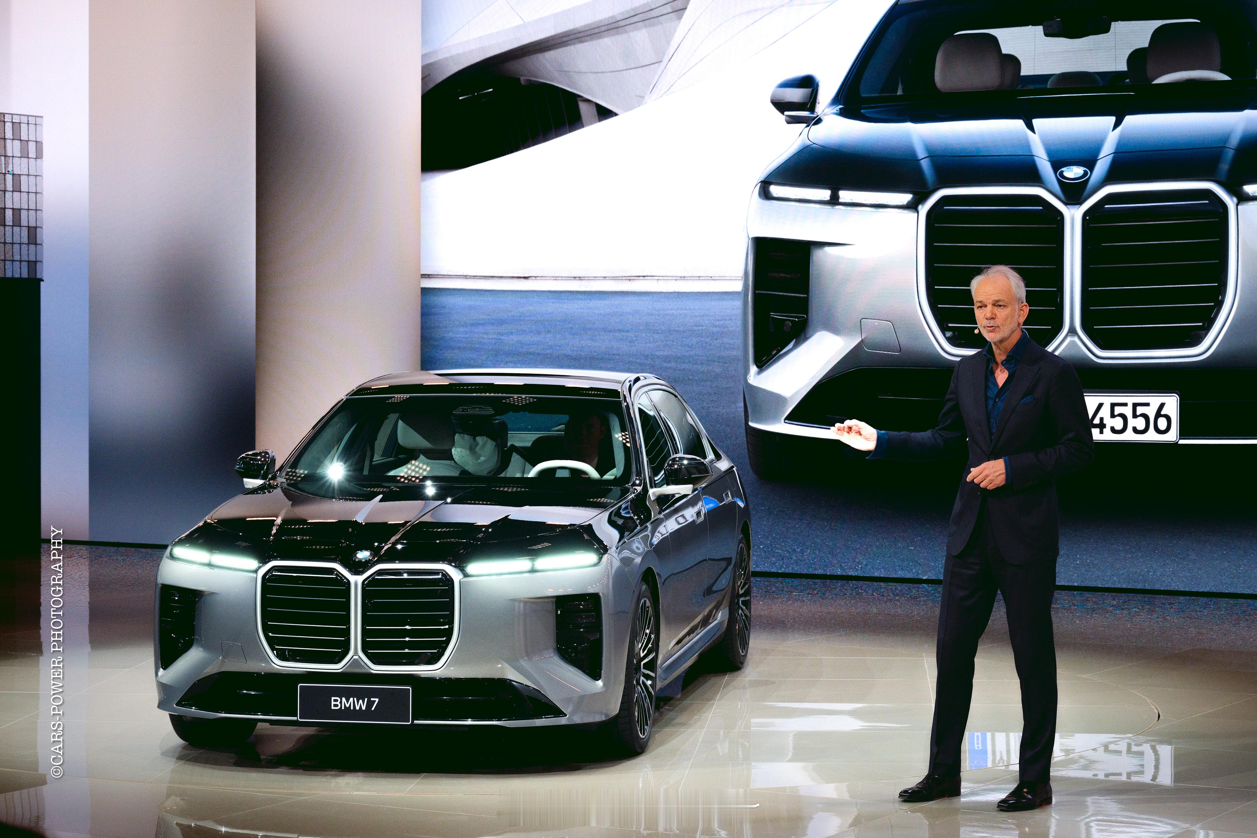 北京车展宝马发布会正好坐在一个距离很合适的位置拍了全新宝马7系各个角度的标准视角