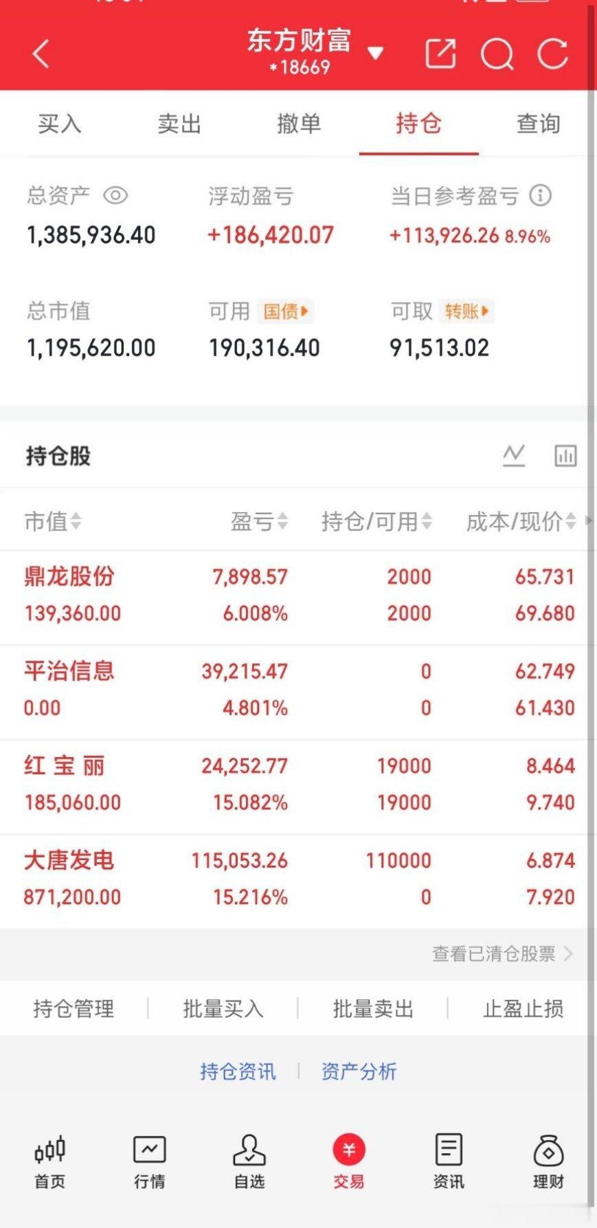 A股A股又涨起来了A股大唐发电涨停兄弟姐妹们，大佬的实盘A股记录来了！30天翻