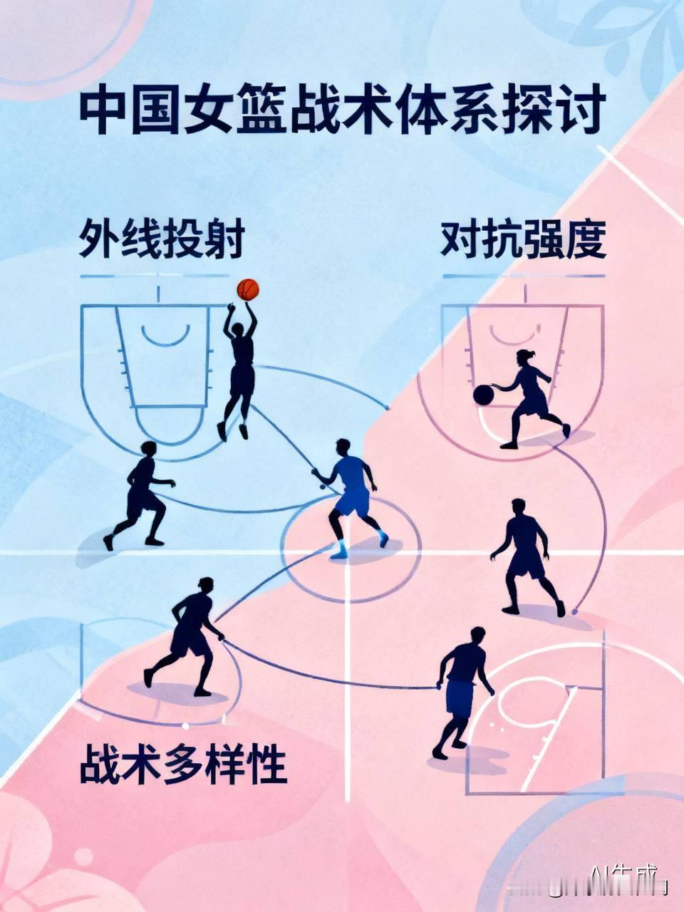 看了本届女篮世界杯的各种翻车局，真觉得中国女篮不能再抱着单一战术死磕了。日韩把