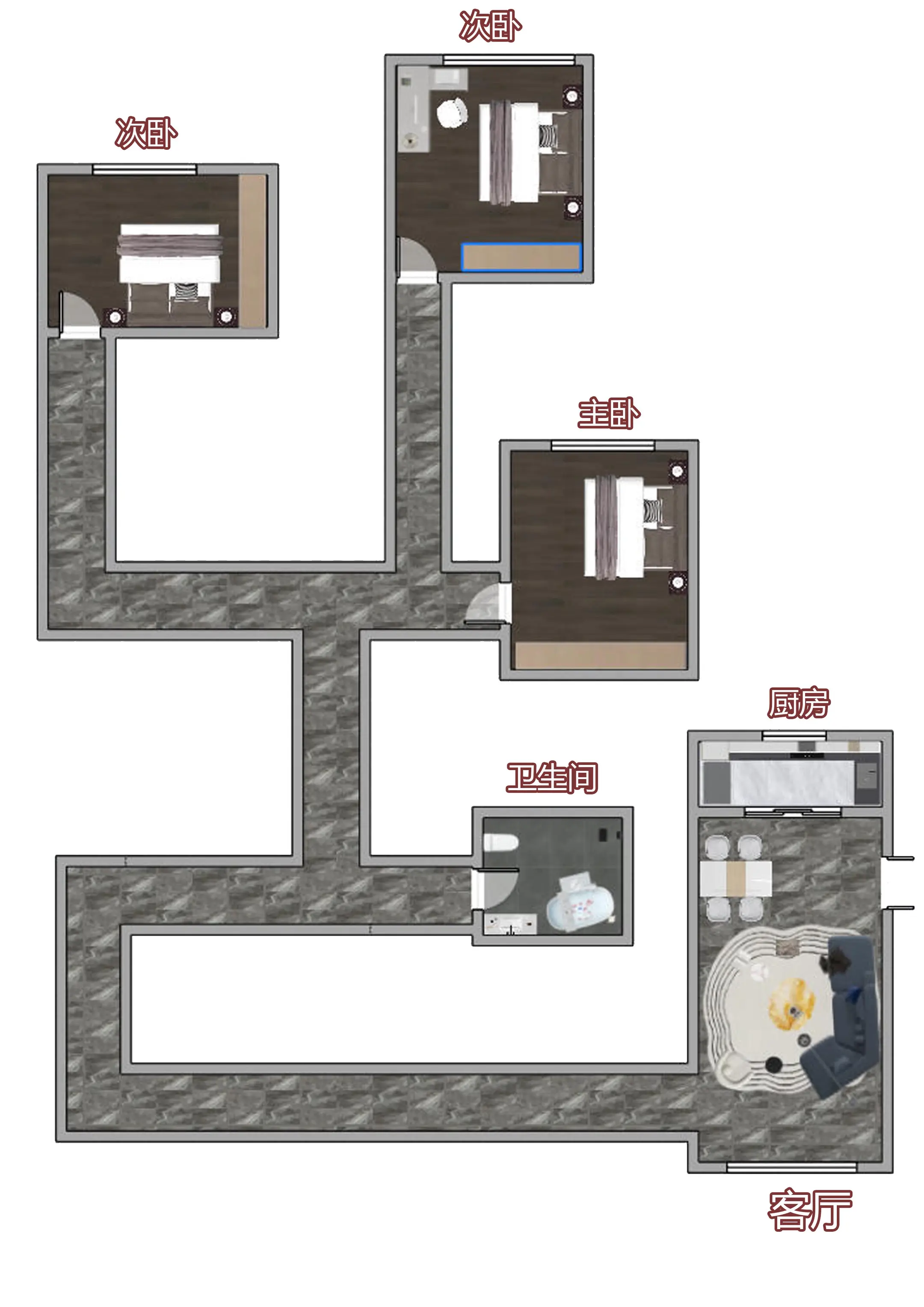 这个户型太喜欢了！你说呢？
