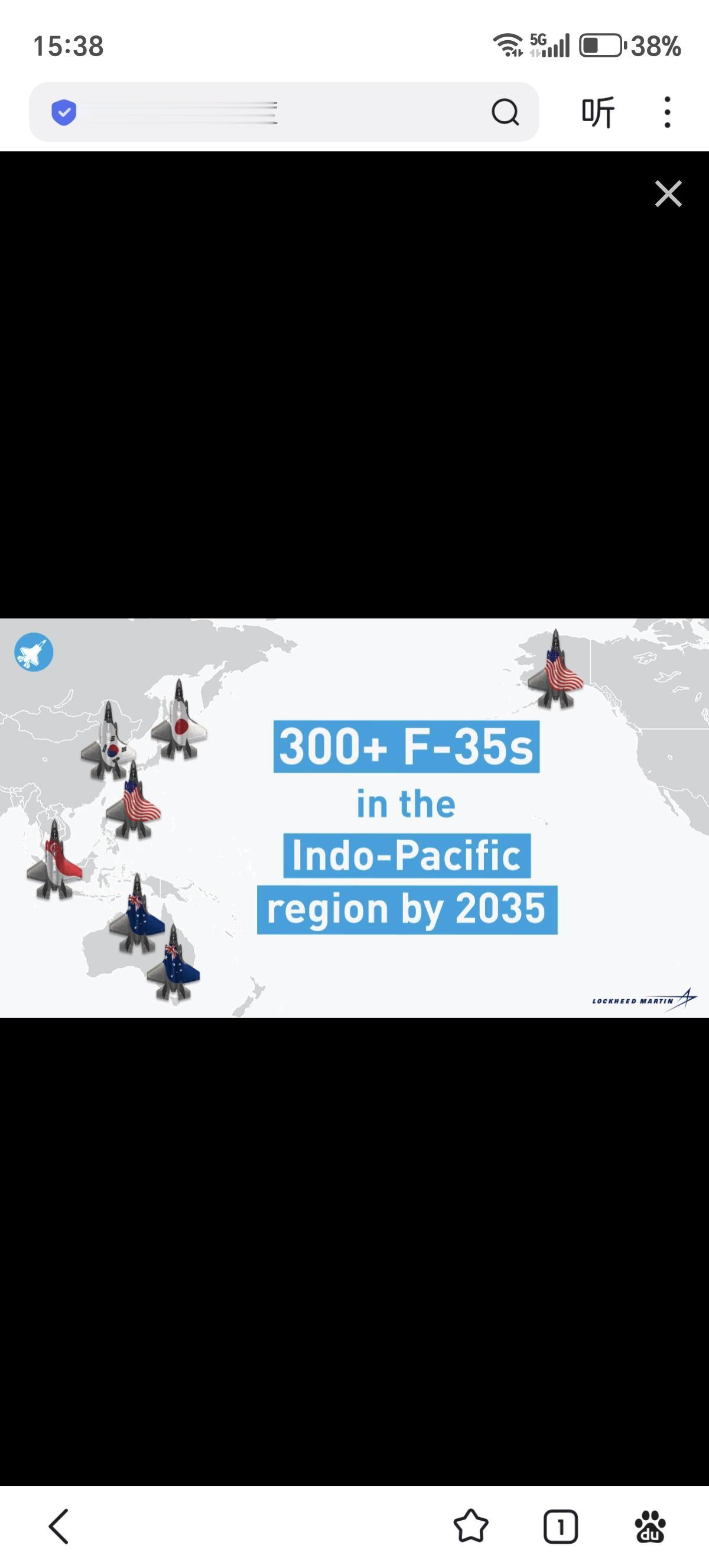 再过9年，2035年的时候，亚太地区F-35隐形战斗机的数量：日本航空自卫队14