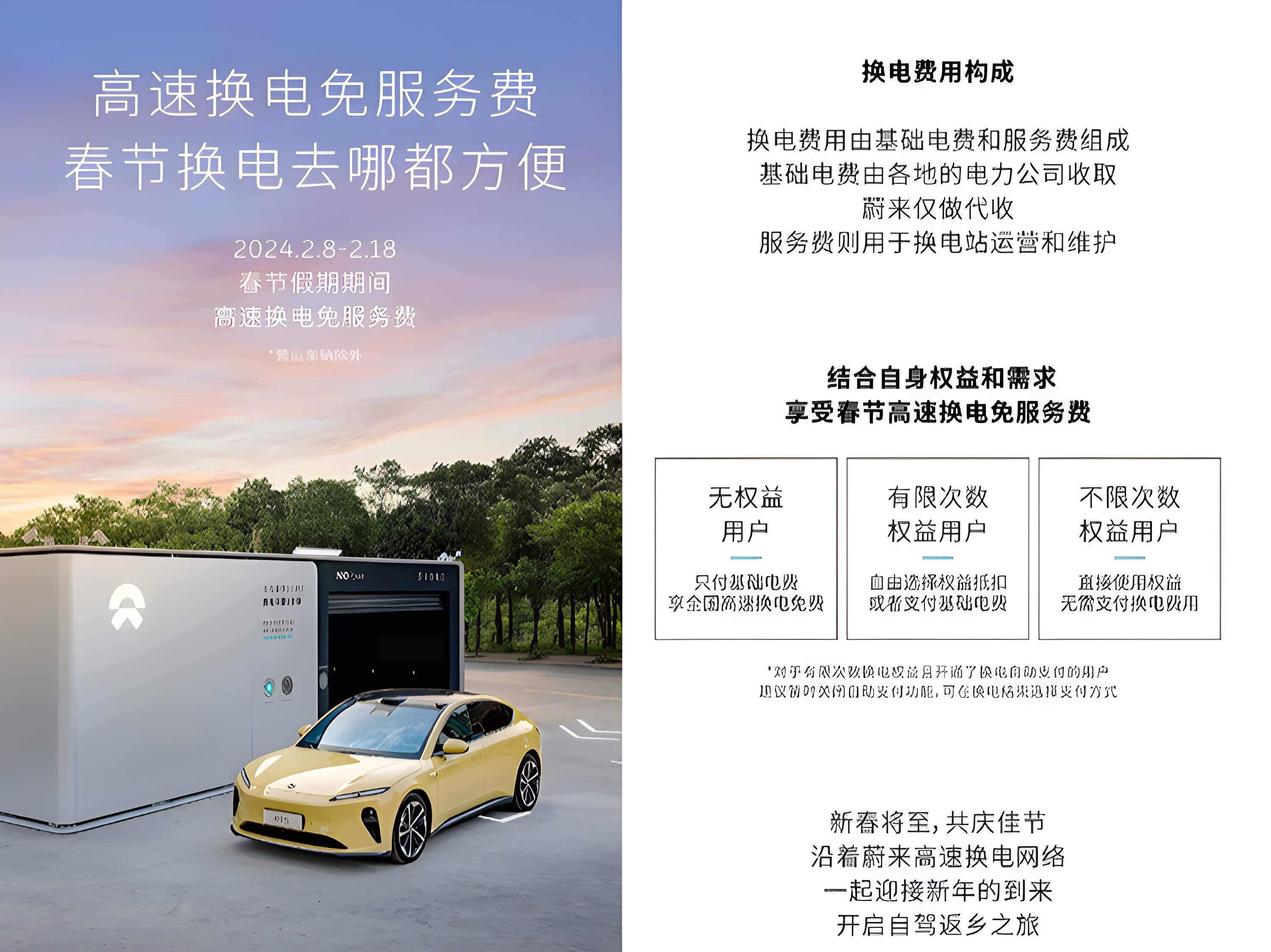 如何看待蔚来的春节出行服务保障