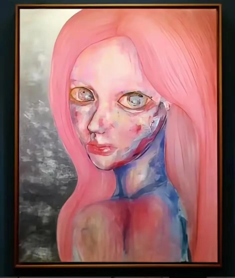 好吓人！小S女儿的画。小S说大S一定非常喜欢这些画。小S女儿说大s能看到了画里一
