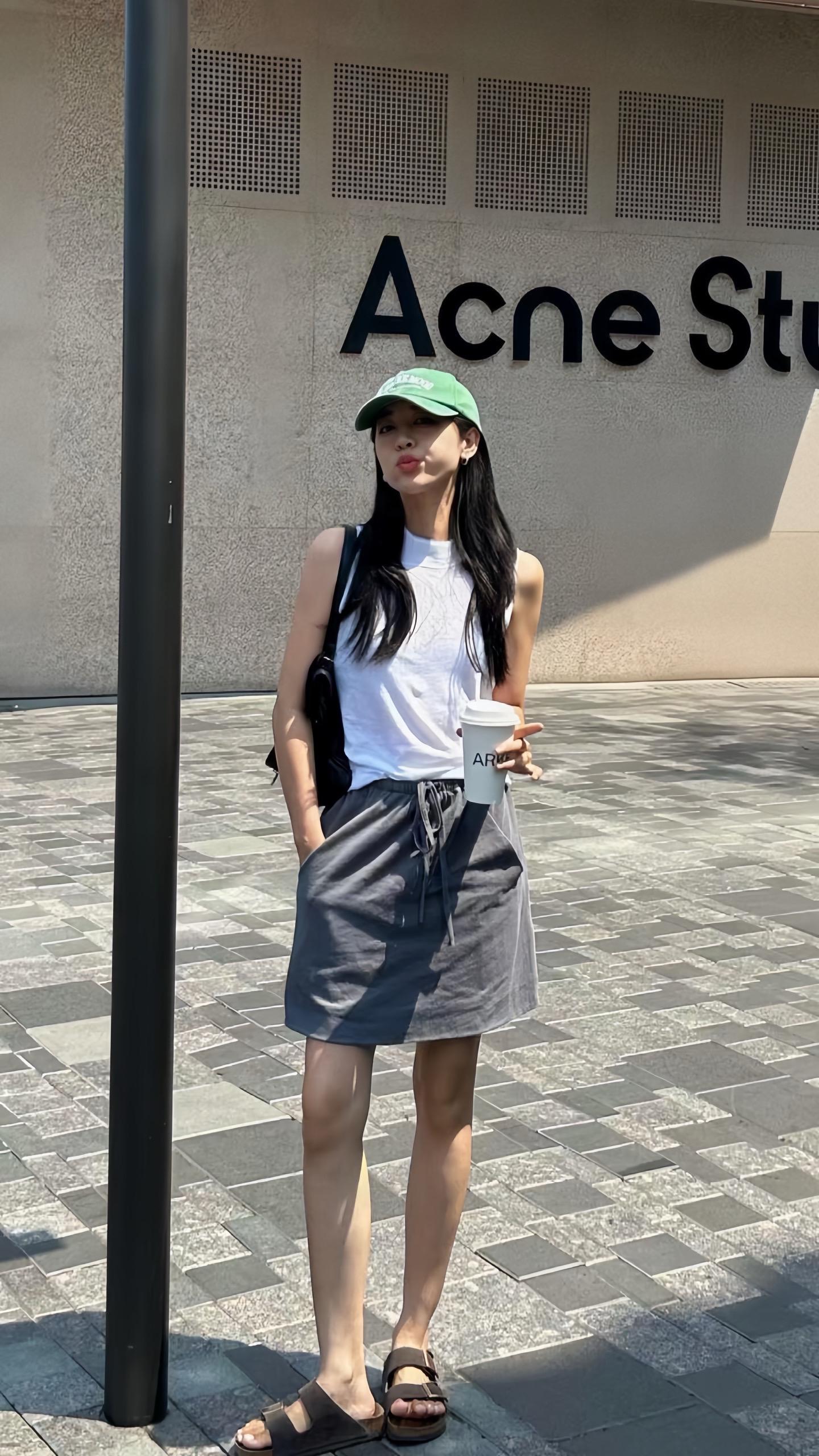 夏季穿搭 简约休闲风 韩系穿搭 慵懒风穿搭