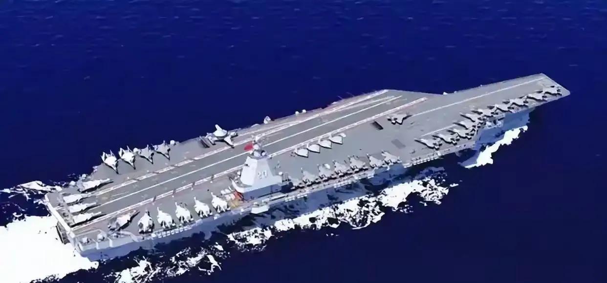全世界只有我国能造12万吨核动力航母，美国的也不行。美国最大的航母福特级按照公吨