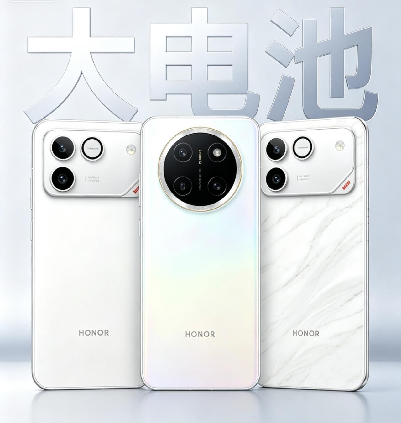荣耀五台上万毫安电池机型，我们该怎么选择？荣耀目前上万毫安电池有以下五款:荣