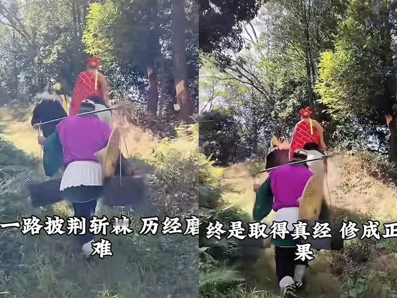 原本以为直播赛道已经是黄昏产业了，没想到网友们还是太有才了。最近有人直播西天取经