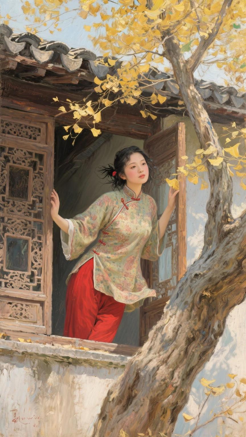 画中世界  国风古韵 复古穿搭