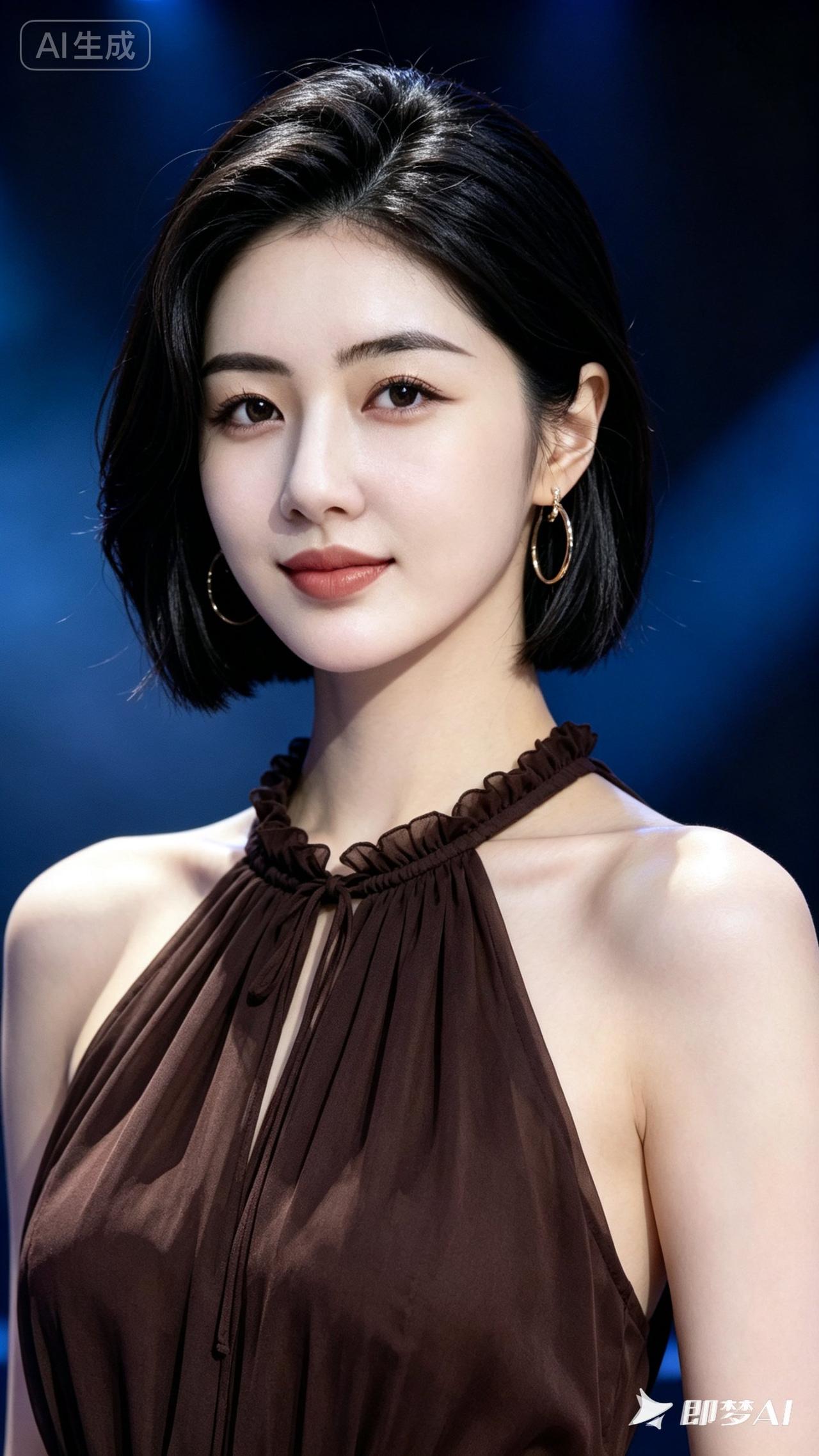 月华如练，美人如画。