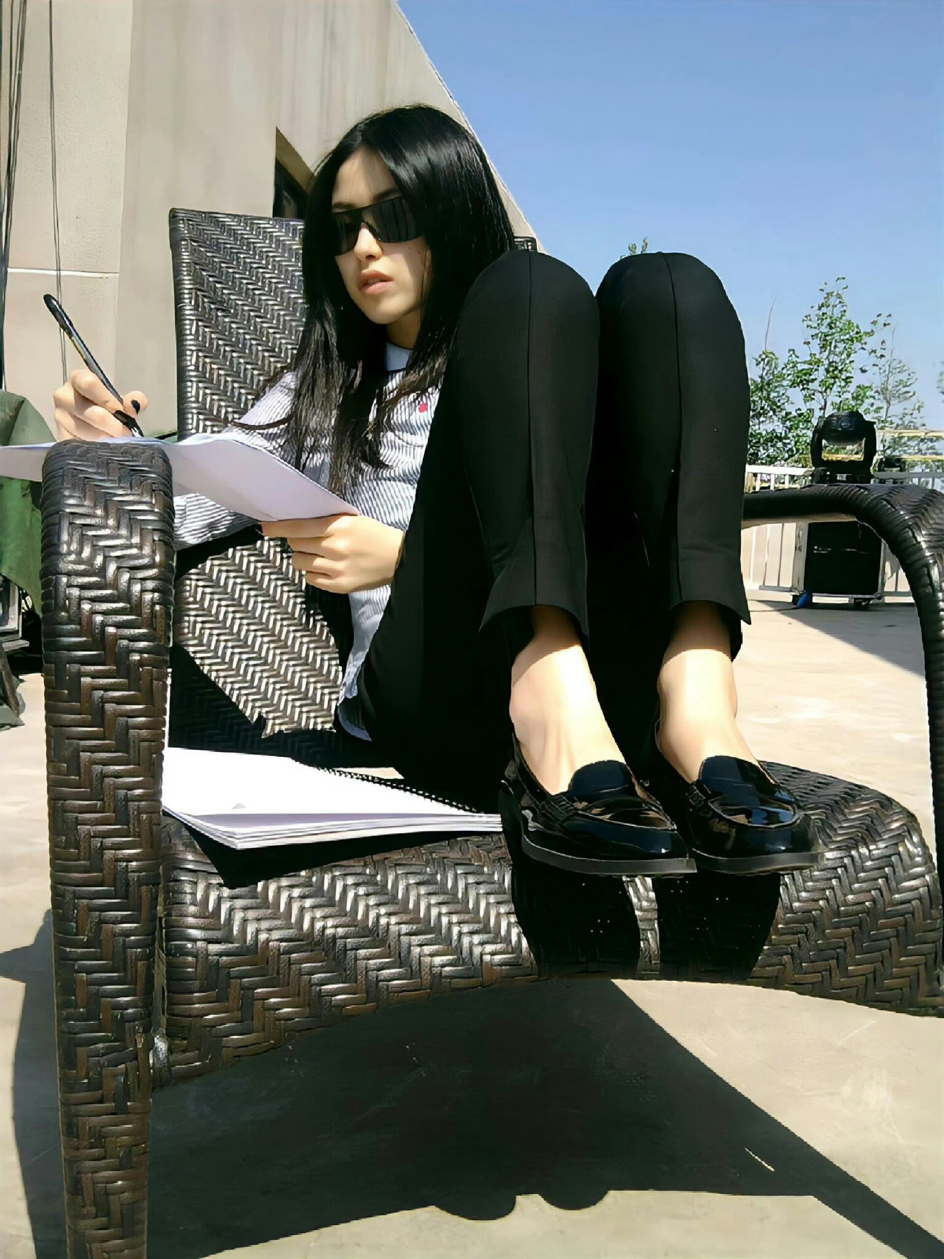 朱珠发了13张都市丽人穿搭可是朱珠穿啥啥好看啊