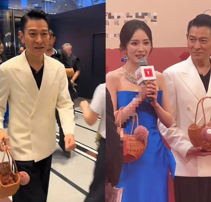 我同事在上海电影节终于亲眼见过刘德华了！他回来激动的跟我说。原来刘德华根本和我们