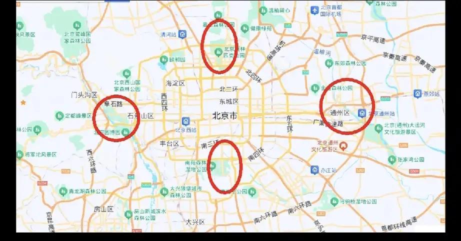 北京十五五活力片区，一条永定河就把门头沟排除在外了[笑着哭]