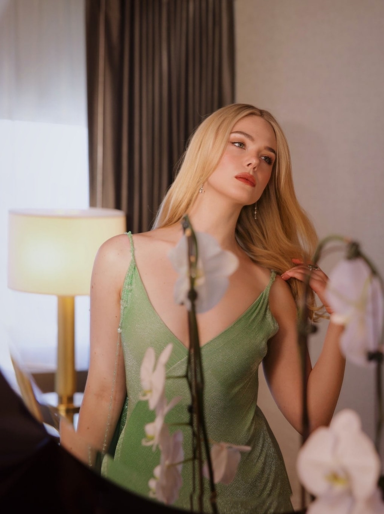 艾丽·范宁，2026艾美奖幕后写真✨