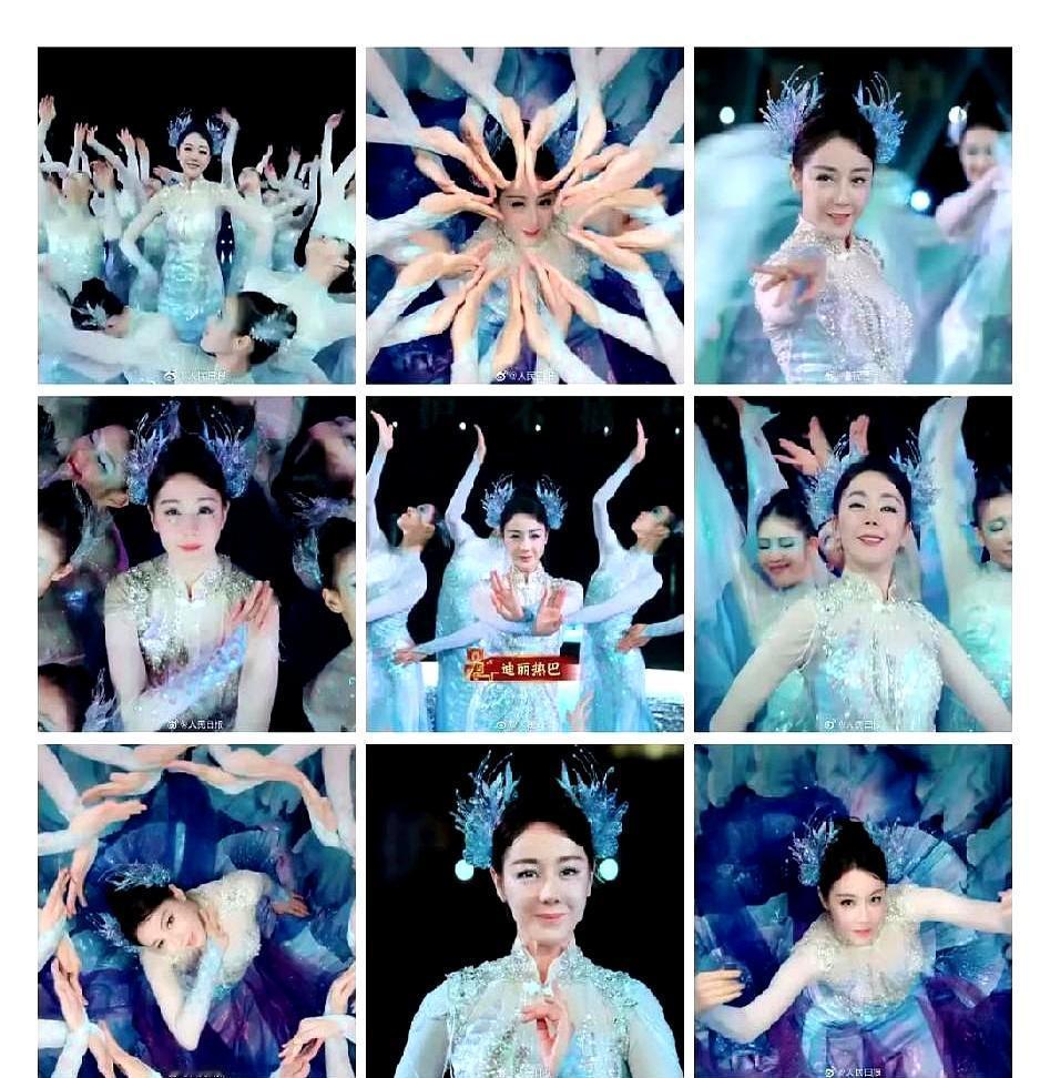 迪丽热巴的美貌，正在成为她的“绊脚石”？你刷她九宫格，翻半天没几张能打的。