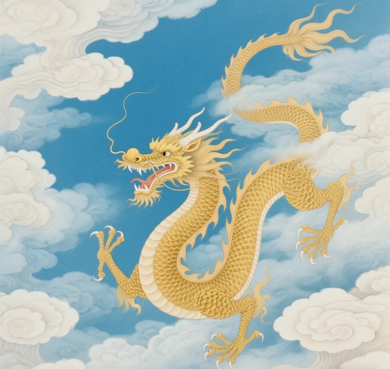 我觉得属龙的命真挺好，我就是七六年的龙，更巧的是，老伴和闺女也都属龙，一家子三条龙，日子过得旺腾腾的
