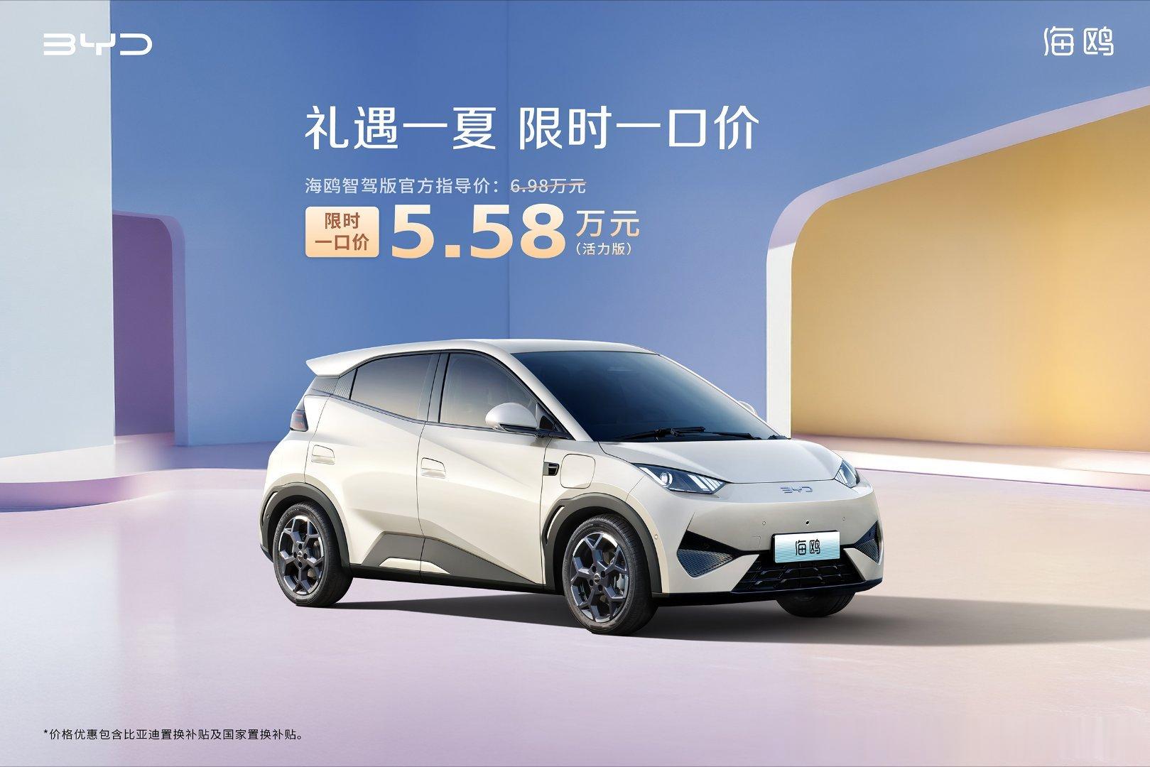 疯了比亚迪疯了这个夏天笛子对国内市场销量有点不满意？让海洋先发力？另一只拳