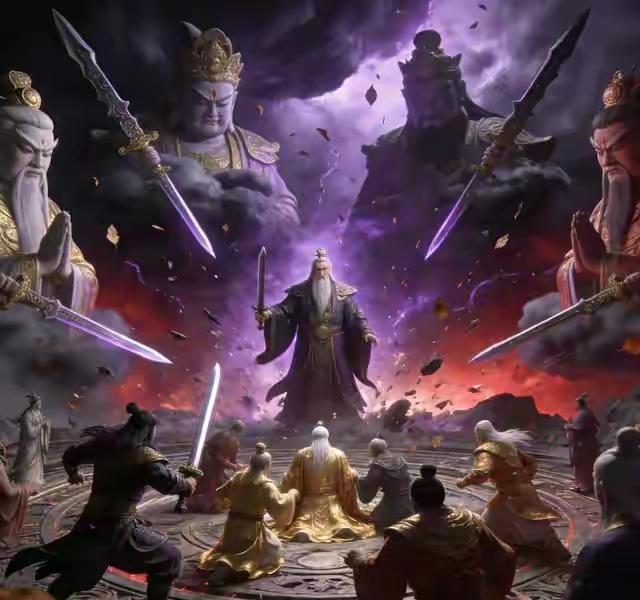 万仙阵崩、通天教主被鸿钧带走后，截教万仙再无主心骨，封神、归西、为坐骑、隐遁、殒