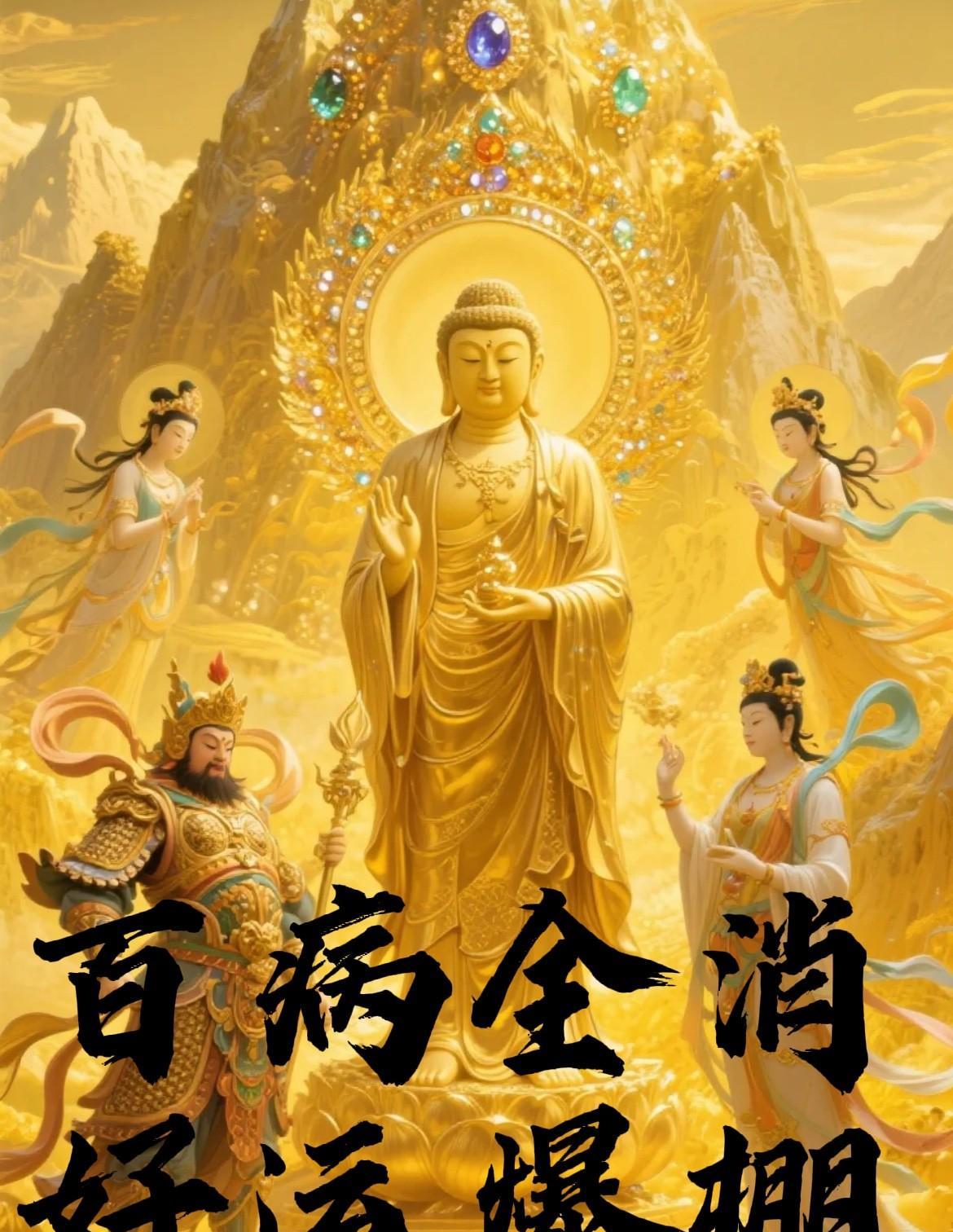 家人们速来接福气！百病全消、好运爆棚的祝福已送达～今日宜开口接福：愿你和家人远