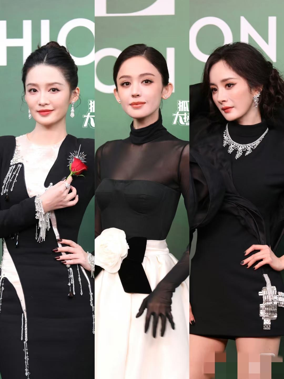 娜扎拉杨幂那一下，哪是让C位，分明是格局杀！全网刚开始还猜是不是“塑料姐妹