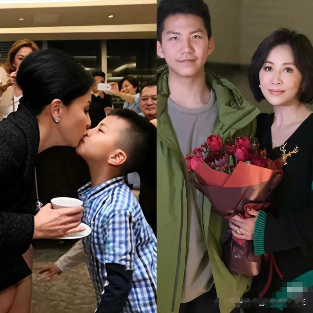 刘嘉玲这干妈当得让人看不懂。快60岁无儿无女,偏偏对胡军的儿子康康疼到骨子里