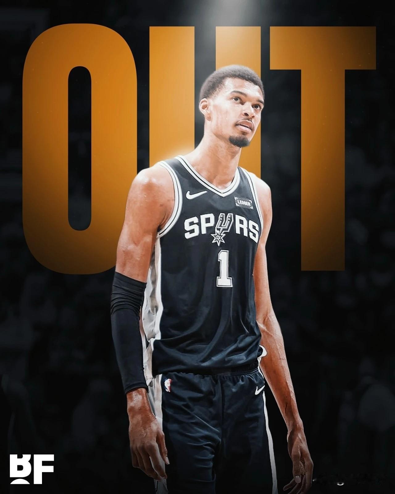 比玻璃还脆，文班亚马受伤基本上无缘MVP了!据NBA记者报道，马刺球星文班亚