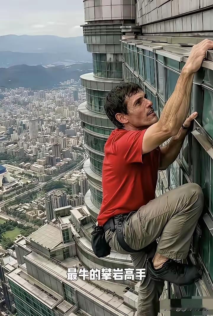 建议立即马上放开海南最高楼，让全球攀爬高手来挑战人类极限！美国攀岩高手徒手无