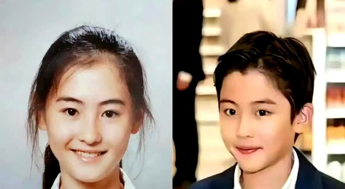 原来我们都误解了，谢振轩的确比谢霆锋帅，看了谢霆锋17岁时的照片，才发现，是张柏