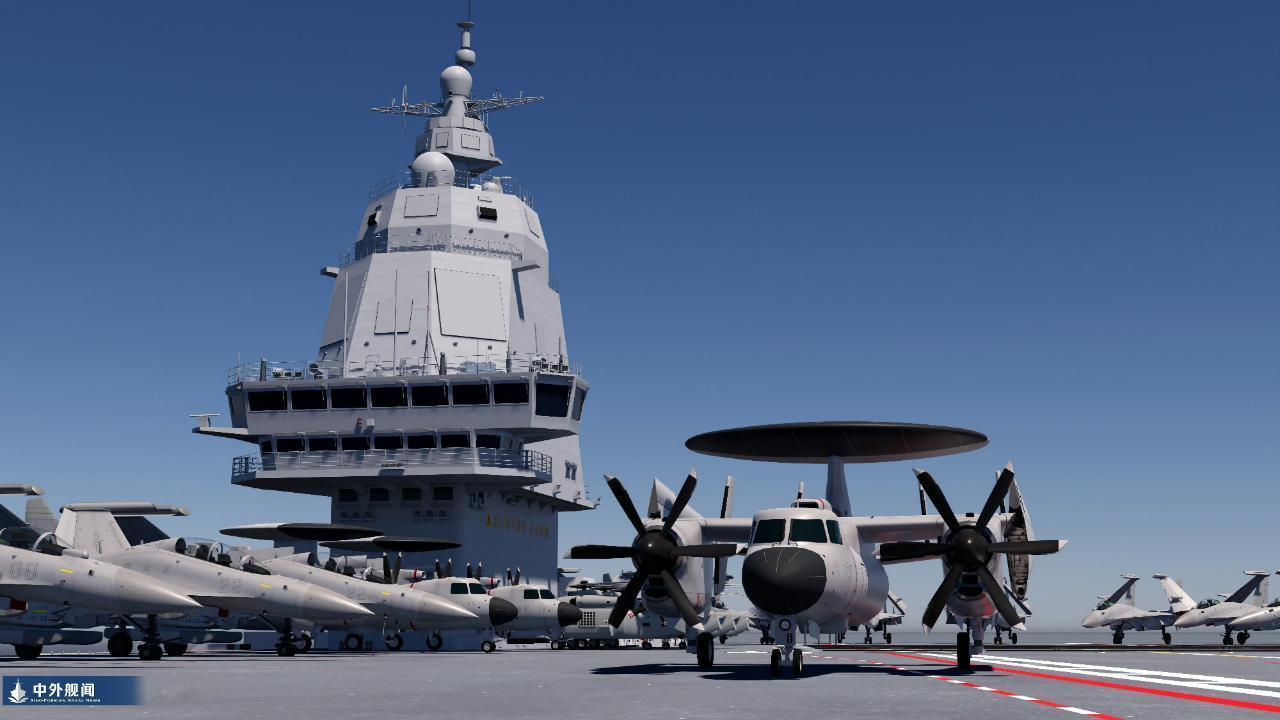 这是证实004的舰岛是宝莲灯吗？到底是不是这样今年下半年就知道了图源大包CG