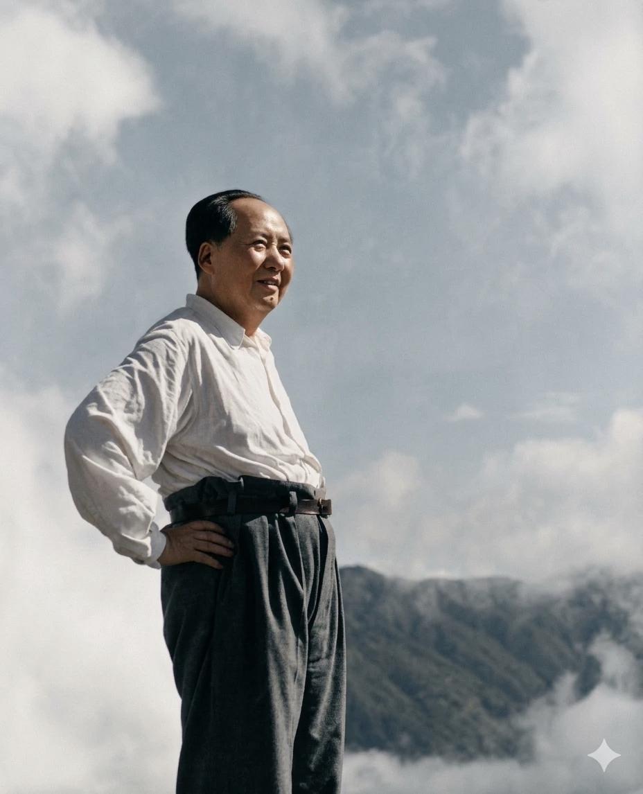 5月17日，社交媒体公布了一组不同时期的高清伟人照片！越看越有亲切感！